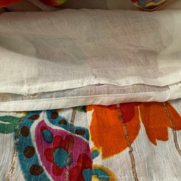 Me 2 Magic Anthropologie Tropical Floral Sleeveless Maxi Dress Size M - Picture 6 of 7